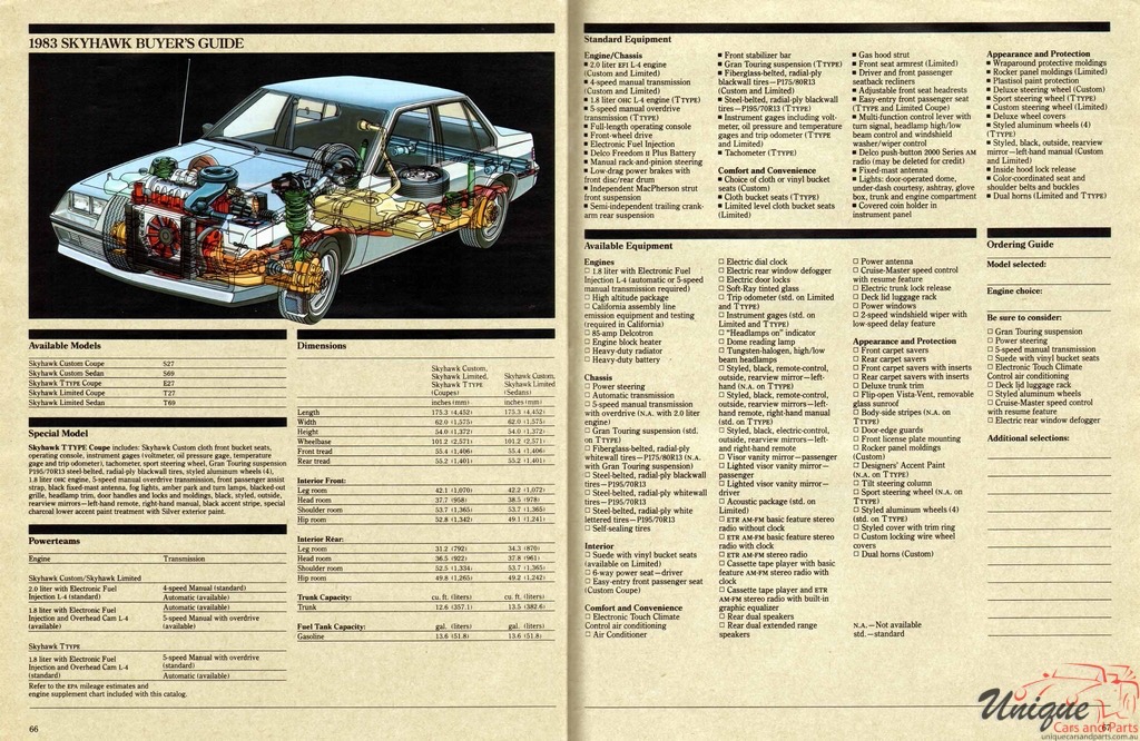 1983 Buick Full-Line All Models Brochure Page 33